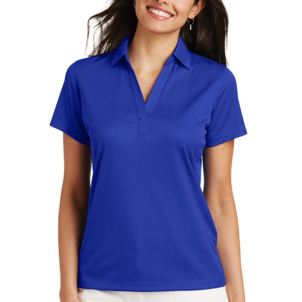 Women's Performance Fine Jacquard Polo Thumbnail