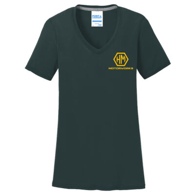 HM - Women's Performance Blend V-Neck T-Shirt Thumbnail