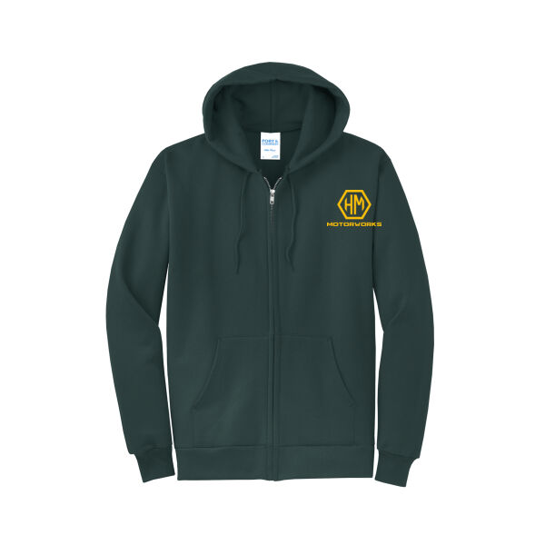 HM - Core Fleece Full Zip Hooded Sweatshirt Thumbnail